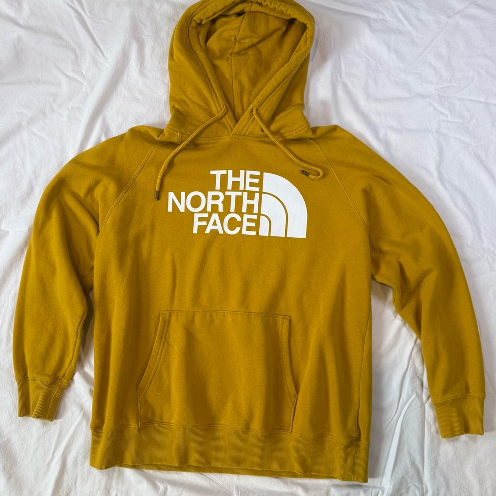 The North Face Men's Mustard Hoodie - Picture 1 of 4